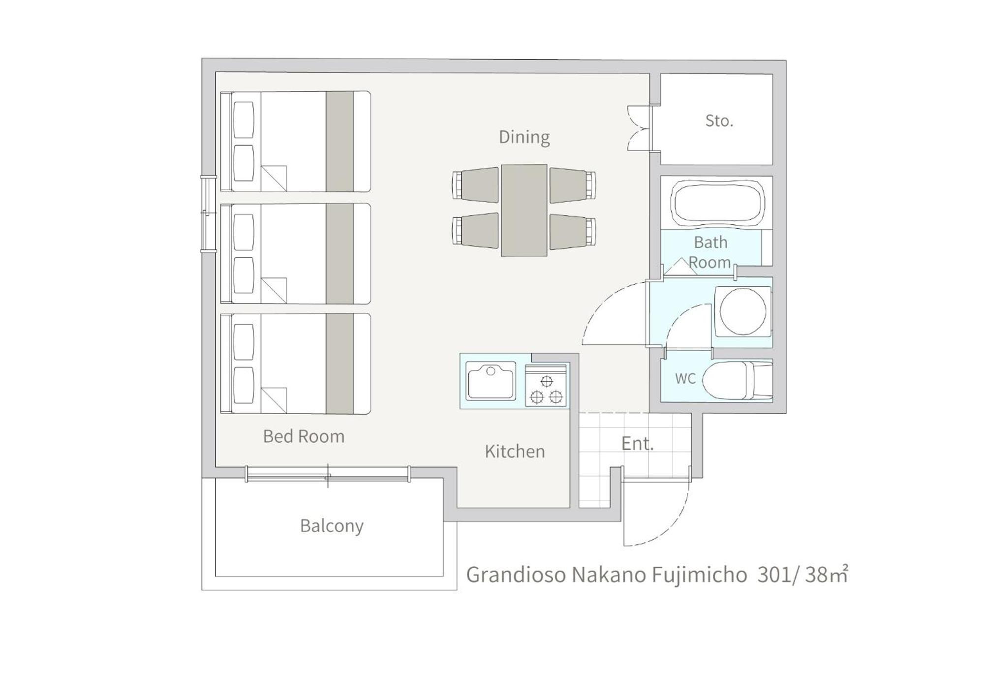 House Nakano Fujimicho - Vacation 66008v Apartment *